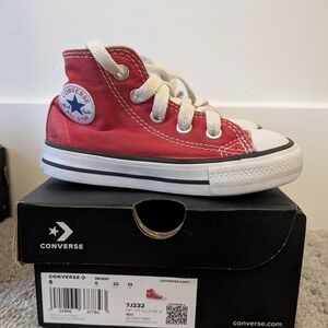 Converse Classic Red Infant Sneakers